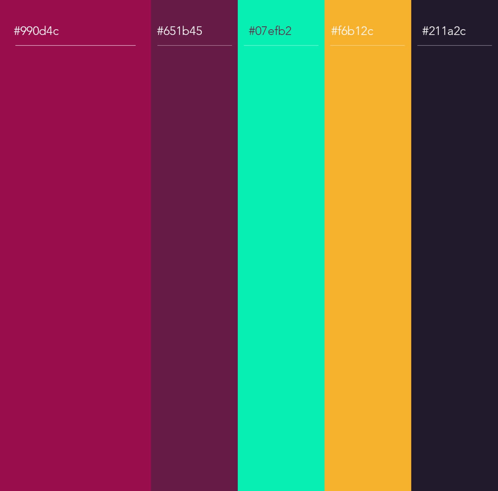 ITSM corp color palette